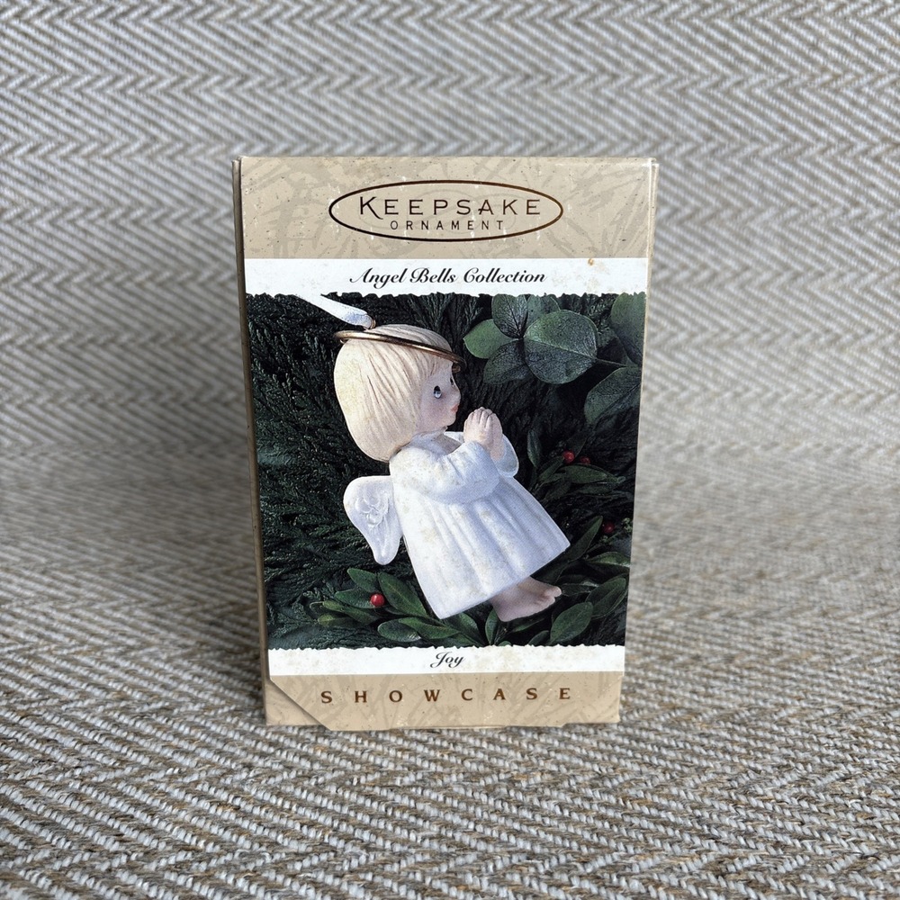 Hallmark Keepsake "Joy" Angel Bells Collection 1995 Showcase Ornament